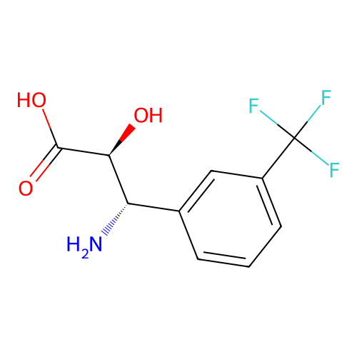 (2S,3S)-3-Amino-2-hydroxy-3-(3-(trifluoromethyl)phenyl)propanoic acid structure
