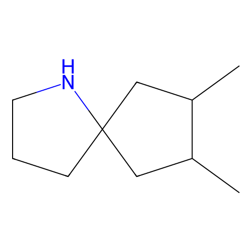 7,8-Dimethyl-1-azaspiro[4.4]nonane structure