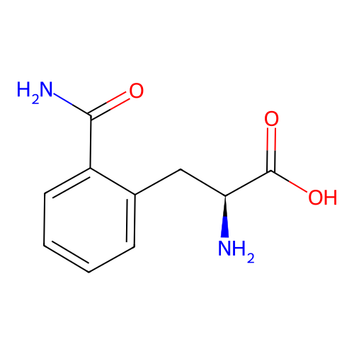 (S)-2-Amino-3-(2-carbamoylphenyl)propanoic acid structure