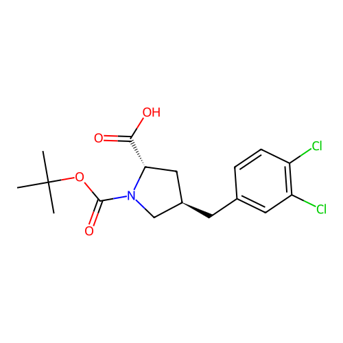 C17H21Cl2NO4 structure