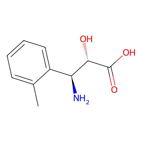 (2S,3S)-3-Amino-2-hydroxy-3-(o-tolyl)propanoic acid structure