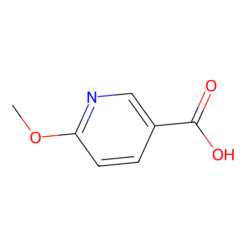 6-Methoxynicotinic acid structure
