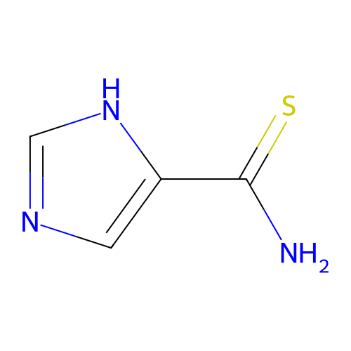 1H-Imidazole-4-thiocarboxamide structure