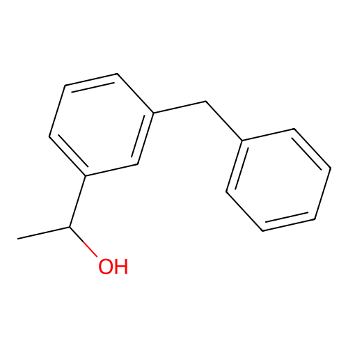 1-(3-Benzylphenyl)ethanol structure