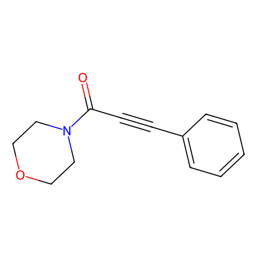 1-(4-Morpholinyl)-3-phenyl-2-propyn-1-one structure