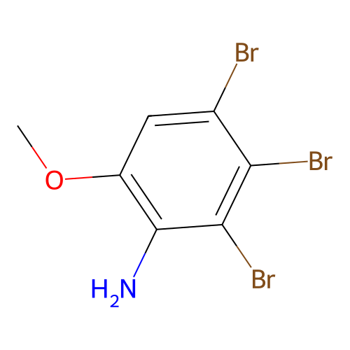 2,3,4-Tribromo-6-methoxyaniline structure