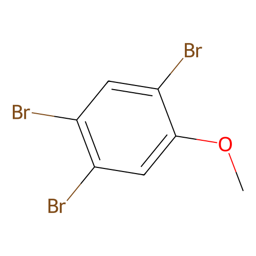2,4,5-Tribromoanisole structure