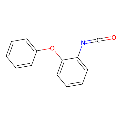 1-Isocyanato-2-phenoxybenzene structure