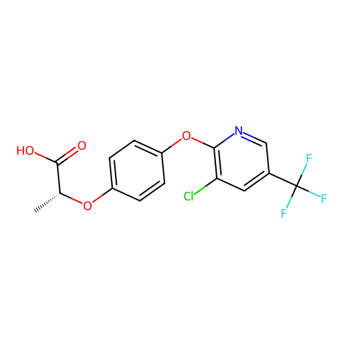 Haloxyfop-P structure