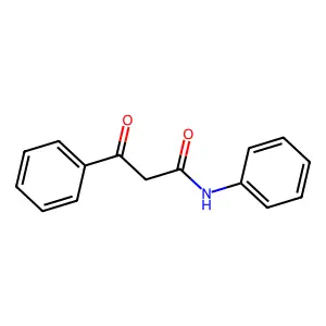3-Oxo-3-phenylpropionanilide structure