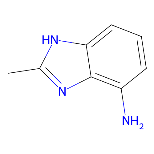2-Methyl-1H-benzimidazol-7-amine structure