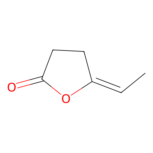 2(3H)-Furanone, 5-ethylidenedihydro- structure