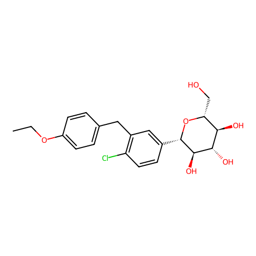达格列净 structure