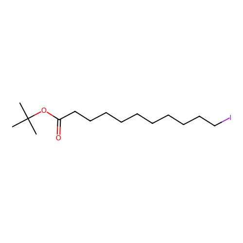 tert-Butyl 11-iodoundecanoate structure