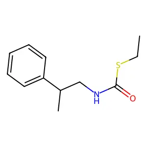 Carbamothioic acid, (2-phenylpropyl)-, S-ethyl ester structure