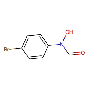 N-(4-Bromophenyl)-N-hydroxyformamide structure