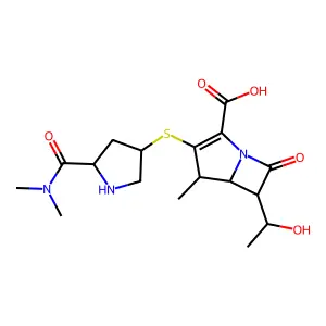 美羅培南 structure