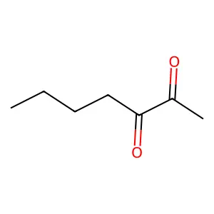 2,3-Heptanedione structure