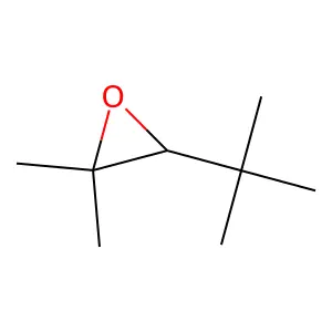 Oxirane, 3-(1,1-dimethylethyl)-2,2-dimethyl- structure