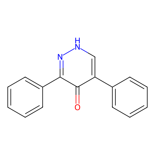 3,5-Diphenyl-1H-pyridazin-4-one structure