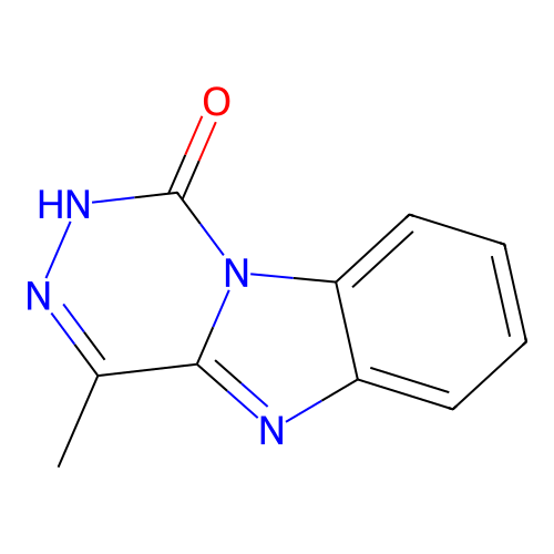 4-methyl-2H-[1,2,4]triazino[4,5-a]benzimidazol-1-one structure