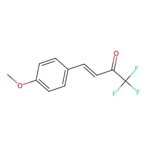 1,1,1-Trifluoro-4-(4-methoxyphenyl)but-3-en-2-one structure