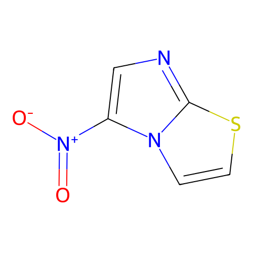 Imidazo[2,1-b]thiazole, 5-nitro- structure