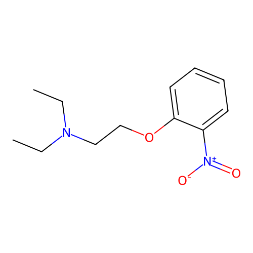 N,N-diethyl-2-(2-nitrophenoxy)ethanamine structure