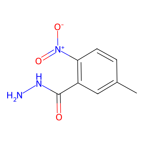 5-Methyl-2-nitrobenzohydrazide structure