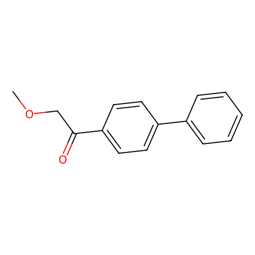 1-([1,1'-Biphenyl]-4-yl)-2-methoxyethanone structure