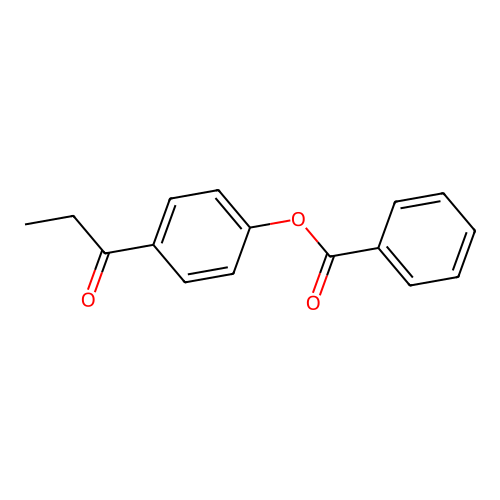 4-Propionylphenyl benzoate structure