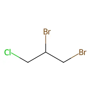 1,2-二溴-3-氯丙烷 structure