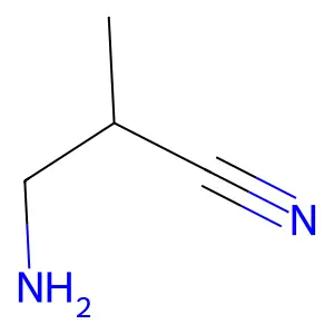 3-Amino-2-methylpropanenitrile structure
