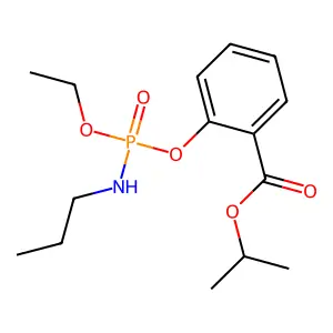 Propan-2-yl 2-(ethoxy(propylamino)phosphoryl)oxybenzoate structure