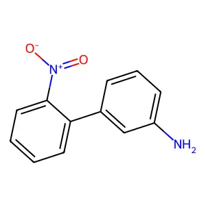 3-Amino-2'-nitrobiphenyl structure