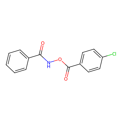 Benzamido 4-chlorobenzoate structure