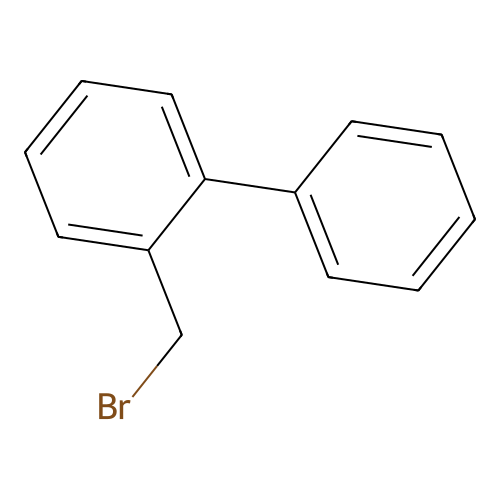 1-(Bromomethyl)-2-phenylbenzene structure