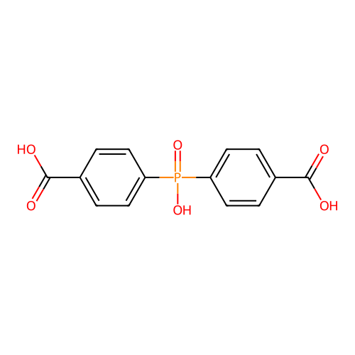 4,4'-(Hydroxyphosphoryl)dibenzoic acid structure