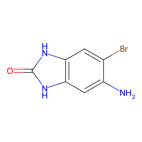 5-amino-6-bromo-2,3-dihydro-1H-1,3-benzodiazol-2-one structure