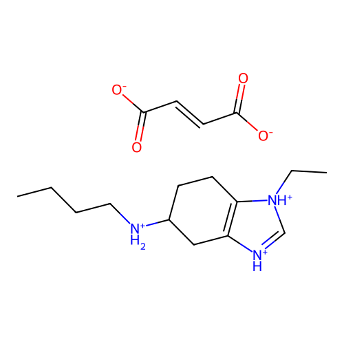 C13H23N3.3/2C4H4O4 structure