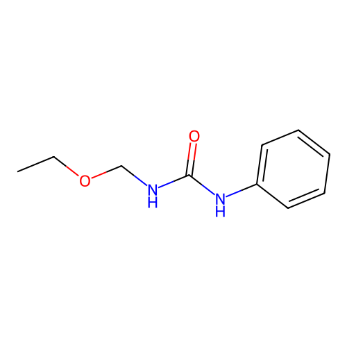 Urea, N-(ethoxymethyl)-N'-phenyl- structure