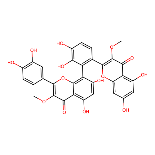 Strychnobiflavone structure