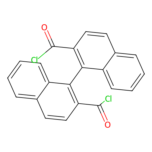 1,1'-Bi[2-naphthoyl] dichloride structure