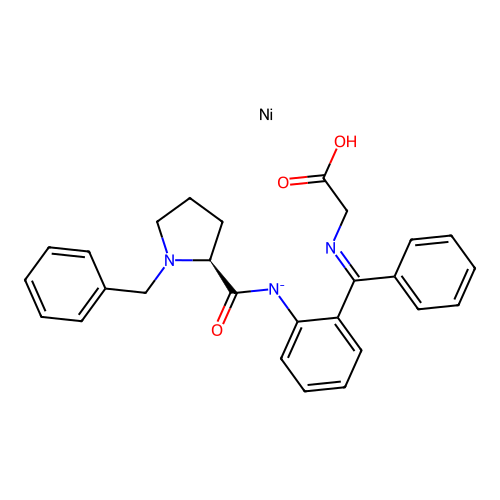 Ni-(S)-BPB-GLy structure