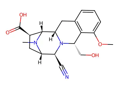Quinocarmycin analog structure