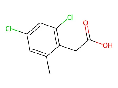 Benzeneacetic acid, 2,4-dichloro-6-methyl- structure