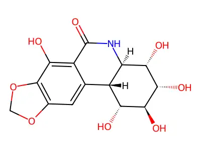 Pancratistatin structure