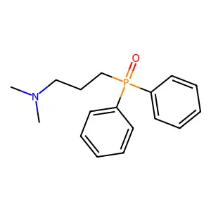 3-(Diphenylphosphoryl)-N,N-dimethylpropan-1-amine structure