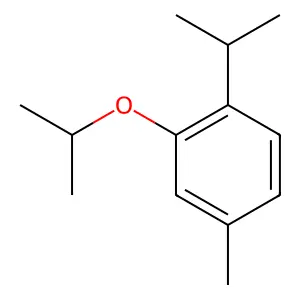 异丙基百里酚醚 structure