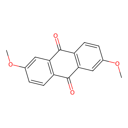 2,6-Dimethoxyanthracene-9,10-dione structure